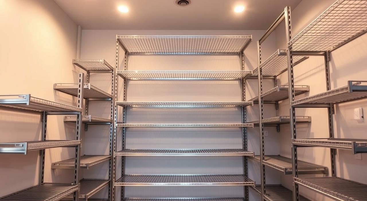 Como Usar Prateleiras Metálicas para Otimizar Espaço na Despensa