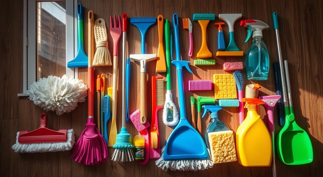 Lista de Tarefas Visuais para Organizar a Faxina Semanal